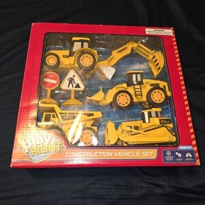 Yellow Construction Vehicle Set